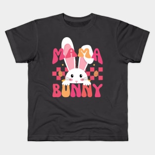 EASTER MAMA BUNNY Kids T-Shirt